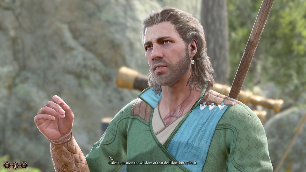 Profile of the character Gale