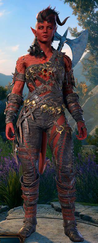 Karlach in the character selection screen